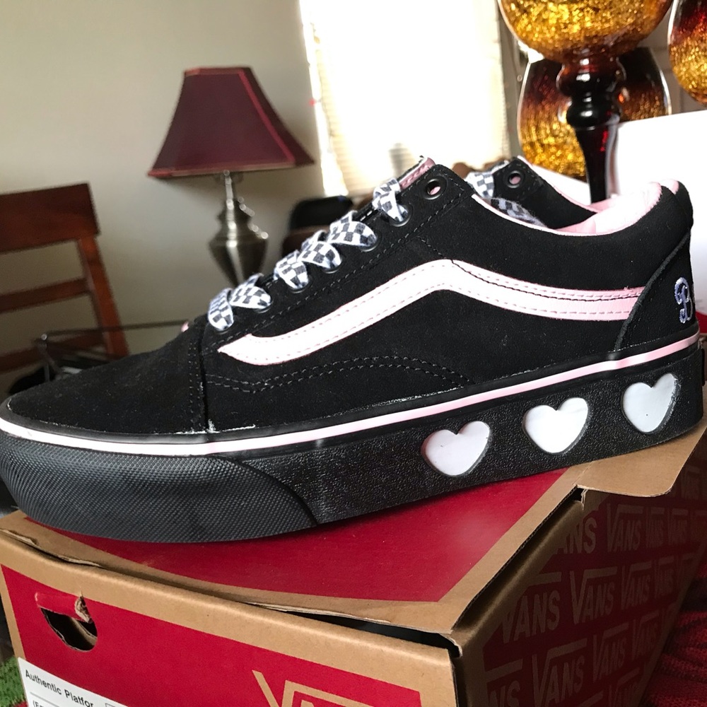 Vans x Lazy Oaf Old Skool Platform Shoes